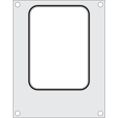 Těsnicí matrice pro těsnicí stroj , HENDI, na misku bez dělení 187x137 mm | 805664